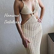 Одежда handmade. Livemaster - original item Cleo Beach Dress
