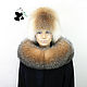 Collar convertible Fox fur 'Crystal' No. №20, Collars, Ekaterinburg,  Фото №1