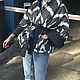 Двухсторонняя  женская стёганная куртка Silver. Куртки. 365days кимоно, кафтаны, халаты, костюмы. Интернет-магазин Ярмарка Мастеров.  Фото №2