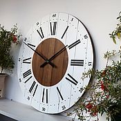 Для дома и интерьера handmade. Livemaster - original item Large Wall Clock 24". Handmade.