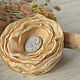 Brooch hairpin made of fabric cameo. Brooches. Valerunka. Online shopping on My Livemaster.  Фото №2