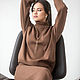 The Morna suit is brown. Suits. Designer clothing Olesya Masyutina. My Livemaster. Фото №5