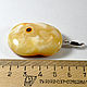 Amber. Pendant 'Point'. Pendants. Amber is a warm stone. Online shopping on My Livemaster.  Фото №2