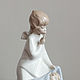 Винтаж: Ангел с младенцем Фарфоровая статуэтка Lladro 4635 Оригинал, Статуэтки винтажные, Санкт-Петербург,  Фото №1