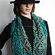 Snood 'Petersburg secrets' openwork pure wool. Snudy1. IRINA GRUDKINA Handmade Knitwear. My Livemaster. Фото №4