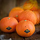 Souvenir soap 'Tangerines in the grid', Soap, Peterhof,  Фото №1