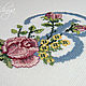 Order Embroidery 'Monogram'. Cross stitch and beads!. Livemaster. . Pictures Фото №3
