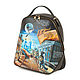 Order Leather backpack ' Margarita'. Pelle Volare. Livemaster. . Backpacks Фото №3