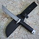 Knife 'Shinobi' TANTO 95h18 hornbeam notch, Knives, Vorsma,  Фото №1