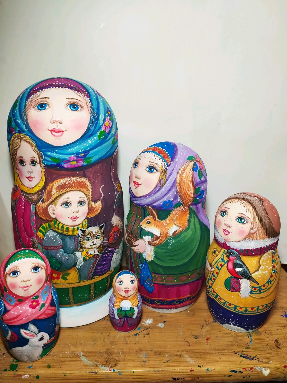 Matryoshka with the puppy, Dolls1, Vitebsk,  Фото №1