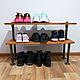 Stand for shoes in the loft style. Shoemakers. dekor-tseh. Online shopping on My Livemaster.  Фото №2