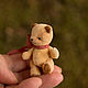 mini Teddy 5.5 cm. 
Teddys made by Svetlana Shelkovnikova