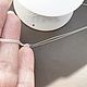 ЦЕПЬ 10см серебряная 1,32*0,95 США. Цепочки. КРАСОТА СВОИМИ РУКАМИ  фурнитура. Ярмарка Мастеров.  Фото №5
