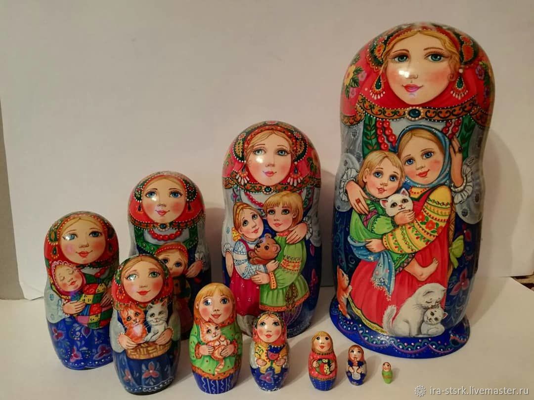 Матрена с детками "Обнимашки", Dolls1, Vitebsk,  Фото №1