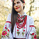 Ethnic costume with hand embroidery 'Slavyanochka', Suits, Vinnitsa,  Фото №1