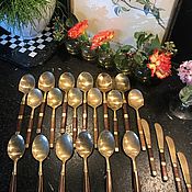 Винтаж handmade. Livemaster - original item Table spoons, dessert spoons, handmade, Holland. Handmade.