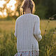 Кардиган ажурный вязаный для девочки. Кардиган. VA kids knitwear. Ярмарка Мастеров.  Фото №6