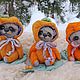 Тедди Мишка. Мишка панда апельсин. Мишки Тедди. STRUZHKA_Teddy_  (bayova). Ярмарка Мастеров.  Фото №5