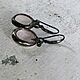 Серьги серебряные "Розовые мечты". Серьги классические. Kurki-joki - Журавлиная река. Ярмарка Мастеров.  Фото №4