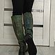 Felted boots. High Boots. Favorite heat Natalia. My Livemaster. Фото №5