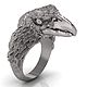 Slavic ring of crows, Amulet, Moscow,  Фото №1