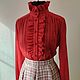Blusa de mujer 'oficina aburrida'. Blouses. Moda No Time. Online shopping on My Livemaster.  Фото №2