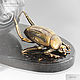 A symbol of happiness, the scarab agate, dolerite, bronze. Amulet. Miner premium - Ltd Moscow (mineralpremium). My Livemaster. Фото №5
