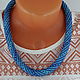 Harness-beaded necklace 'Stylish', Necklace, Velikiy Novgorod,  Фото №1
