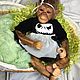 Reborn Dolls: Hillary the Chimpanzee, sculptor Jade Warner. Reborn. Doll's Paradise (Lyudmila79). My Livemaster. Фото №5