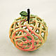 Openwork ceramic Apple-bell. Bells. Elena Zaychenko - Lenzay Ceramics. My Livemaster. Фото №4