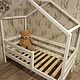 Кровать в форме домика. Мебель для детской. MI-GUSTA. Интернет-магазин Ярмарка Мастеров.  Фото №2