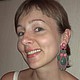 Серьги ручная работа. Серьги классические. Анастасия (PopinsProd). Интернет-магазин Ярмарка Мастеров.  Фото №2