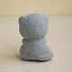 Scottish fold cat, dry felting. Felted Toy. touch-me. My Livemaster. Фото №5