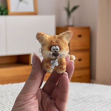 Сувениры и подарки ручной работы. Ярмарка Мастеров - ручная работа Прикольные подарки: котик. Handmade.