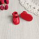 Sandals for doll ob11 color -red 18mm. Clothes for dolls. Olga Safonova. My Livemaster. Фото №4