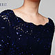 To better visualize the model, click on the photo. CUTE-KNIT NAT Onipchenko Fair masters Buy elegant blouse blue
