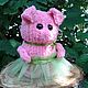 Pig ballerina. Stuffed Toys. KnittedtoyRU. Online shopping on My Livemaster.  Фото №2