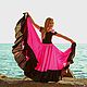 Юбка "Цыганочка" фуксия. Юбки. Беляева Надежда (class-dance). Интернет-магазин Ярмарка Мастеров.  Фото №2