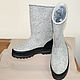 Handmade Felt Boots Snowmobiles. Felt boots. MMwool (marinamol). Online shopping on My Livemaster.  Фото №2