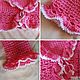 БОЛЕРО для девочки "Фуксия" вязаное рукав 3/4 лето. Кофты. Gala  Devi crochet design ВЯЗАНИЕ. Ярмарка Мастеров.  Фото №4