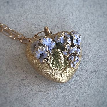 Украшения ручной работы. Ярмарка Мастеров - ручная работа Кулон-сердце. Handmade.