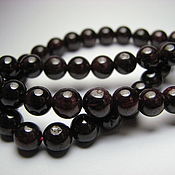 Материалы для творчества handmade. Livemaster - original item Garnet beads, natural 6mm. Handmade.