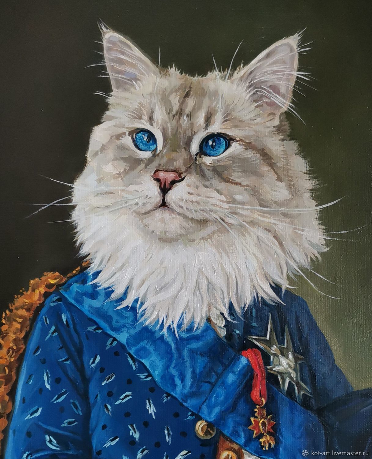 Парадный портрет кота