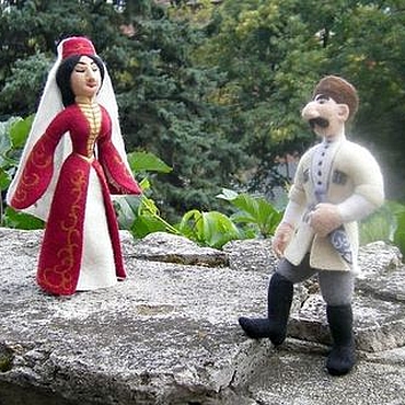 Интерьерные куклы "Горец и Горянка". Мастерская WoolenTone. Куклы и игрушки ручной работы - Ярмарка Мастеров Куклы и игрушки ручной работы. Ярмарка Мастеров - ручная работа Интерьерные куклы "Горец и Горянка". Handmade.