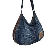 Сумки и аксессуары handmade. Livemaster - original item Boho Bag Denim Bag Shopper Bag. Handmade.