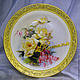 Vintage decorative plate roses 2 (decoupage), Plates, Moscow,  Фото №1