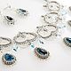 Серьги с апатитами и кристаллами Swarovski "Ocean wave". Серьги классические. Соловьева Елена. Ярмарка Мастеров.  Фото №4