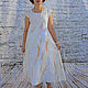 Order Felted dress 'White dream'. silk wool. Livemaster. . Dresses Фото №3