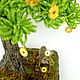 Денежное дерево из бисера. Талисман, оберег. Искусственный бонсай. Элементы интерьера. Цветы и деревья из бисера. Виктория Баранова. Ярмарка Мастеров.  Фото №5