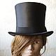 Copy of Copy of Men's top hat in steampunk style, Subculture Attributes, St. Petersburg,  Фото №1